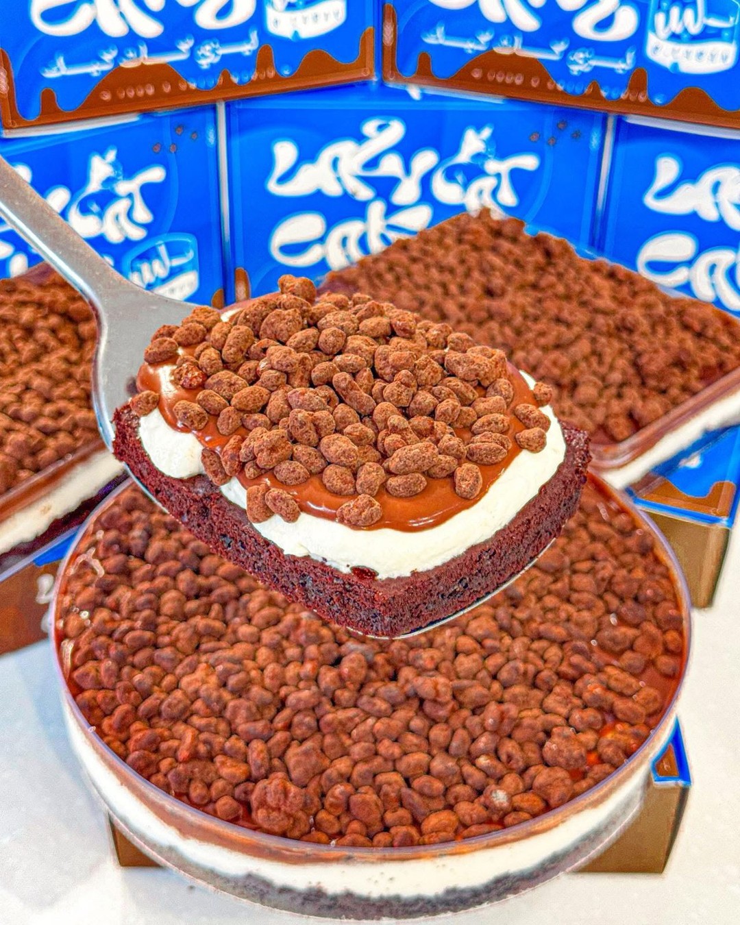 Lazy cat cake